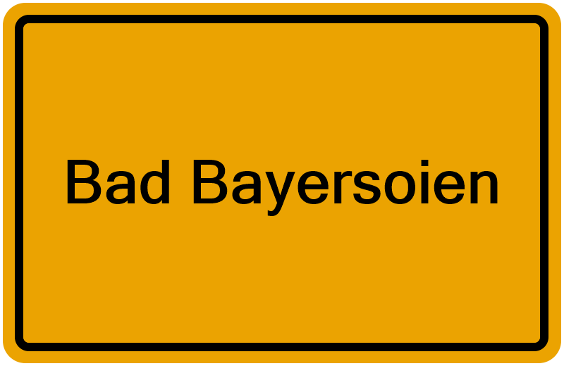 Handelsregisterauszug Bad Bayersoien